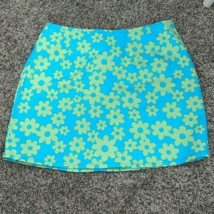 Motel Rocks Floral Mini Skirt